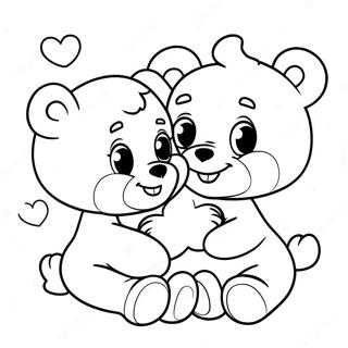 Szivvel Teli Medvek Szinezolap 134191 66319