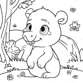 Vicces Ban Ban 4 Allatbaratok Szinezolap 134316-66414