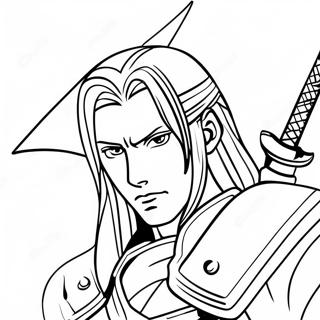 Sephiroth Masamuneval Szinezolap 134469-66536