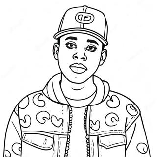 Tyler A Teremto Furcsa Oltozetben Szinezooldal 134753-66755