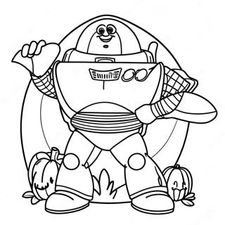 Buzz Lightyear Tokot Tartva Szinezolap 135111-67032