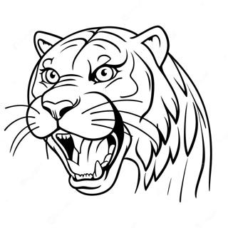 Tovisfogu Tigris Szinezolap 135621-67424
