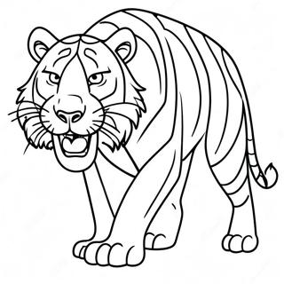 Fenseges Tovisfogu Tigris Szinezolap 135624-67436