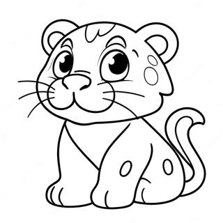 Aranyos Tovisfogu Tigriskolyok Szinezolap 135625-67438