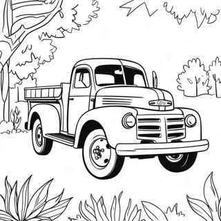 Regi Teherauto Szinezolap 135673-67466
