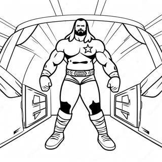 Wwe Szupersztar Belepo Szinezolap 135726-67516