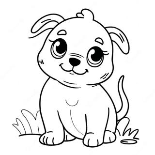 Aranyos Bsd Kiskutya Szinezolap 135928 67667