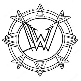Wwe Logo Szinezolap 136438 68070