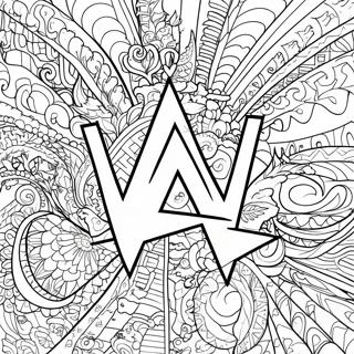 Wwe Logo Szinezolap 136438 68071