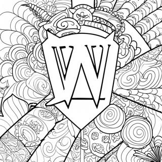 Wwe Logo Szinezolap 136438 68072