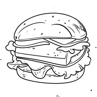 Sajtos Szendvics Szinezolap 136648-68385