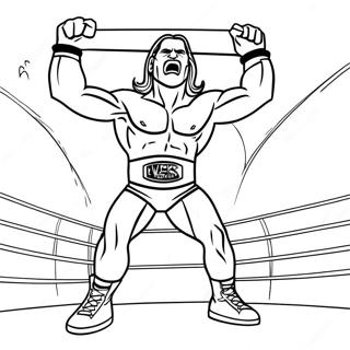 Wwe Bajnoki Merkozes Szinezolap 136952-68613