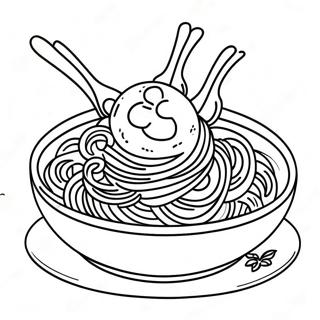 Finom Spagetti Husgomboccal Szinezolap 137028-68673