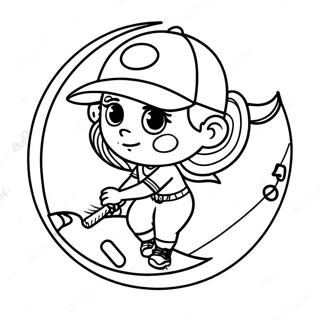 Imadom A Softballt Szinezolap 137311-68892