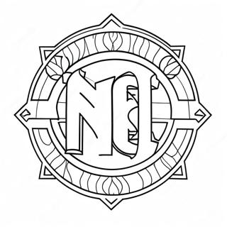 Mets Logo Szinezolap 137489-69029