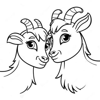 Jatekos Kecske Testverek Szinezo Oldal 137594-69120