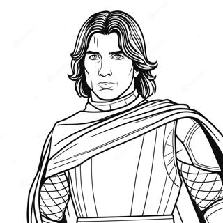 Kylo Ren Szinezolap 138207-69589