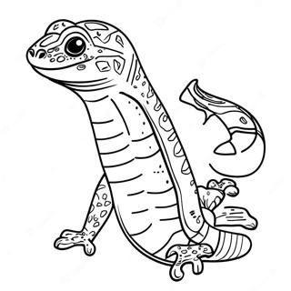 Leopard Gekko Szinezolap 138362-69711