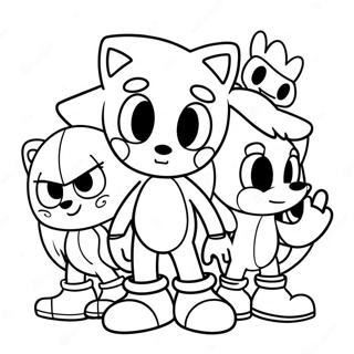 Cuki Sonic Baratokkal Szinezolap 138415-69759