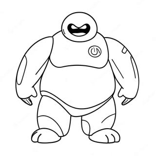 Baymax Szuperhos Pozban Szinezolap 138440 69780