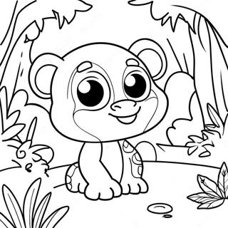 Izgalmas Zooba Dzsungel Kaland Szinezolap 138466 69800