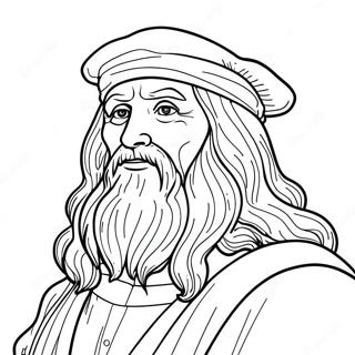 Leonardo Da Vinci Szinezolap 139102-70290