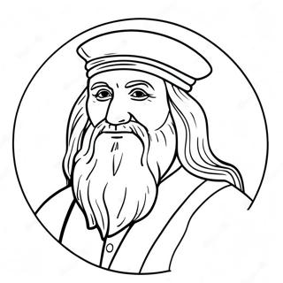 Leonardo Da Vinci Szinezolap 139102-70291