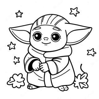 Baby Yoda Karacsonyi Szinezolap 139639-70709