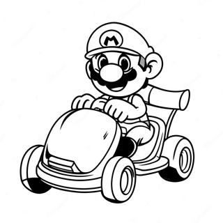 Mario Kart Luigi Vezetes Szinezolap 14622-3198