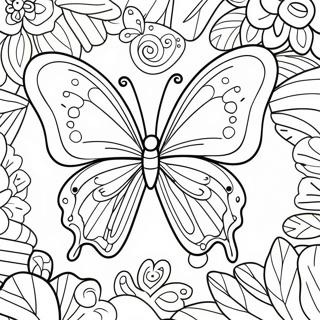 Szines Lepke Szarnyak Szinezolap 14796-3235