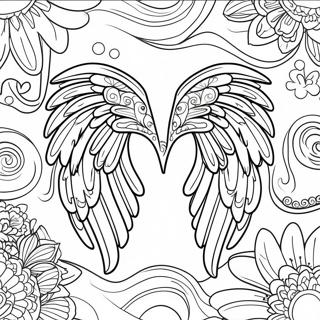 Misztikus Angyal Szarnyak Szinezolap 14798 3244