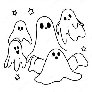 Furcsa Szellemek Lebegnek Szinezolap 15085-3292