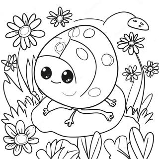 Jatekos Katicabogar A Kertben Szinezolap 15989-3498