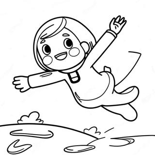 Ochaco Uraraka Lebeg A Levegoben Szinezooldal 16636 3640