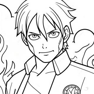 Shoto Todoroki Tuz Es Jeg Szinezooldal 16637 3641