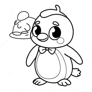 Peso A Pingvin Octonauts Szinezolap 16828-3683