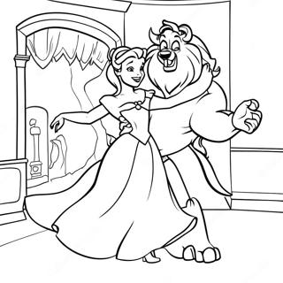 Belle Tancol A Szornyeteggel Szinezolap 17441 3818