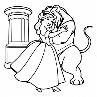 Belle Tancol A Szornyeteggel Szinezolap 17441 3819