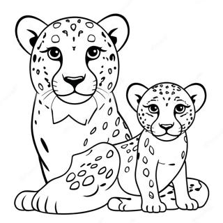 Oroszlancica Anyukaval Szinezolap 17889 3911