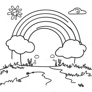Elenk Szivarvany Egy Fantazia Vilagban Szinezo Oldal 1813 2013