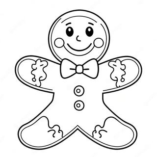 Boldog Mezeskalacs Figura Szinezolap 18351-4004