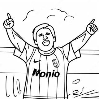 Lionel Messi Goloromet Unneplo Szinezolap 18720-4097