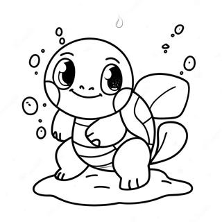 Squirtle Vizpermetezve Szinezolap 18812-4113