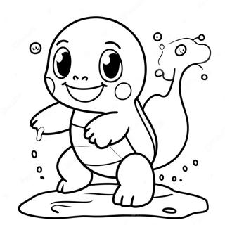 Squirtle Vizpermetezve Szinezolap 18812-4115