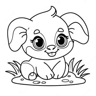 Bajos Kisallatok Szinezooldal 18997-4150