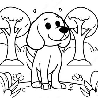 Boldog Beagle A Parkban Szinezolap 1902 1701