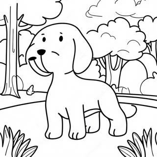 Boldog Beagle A Parkban Szinezolap 1902-1704