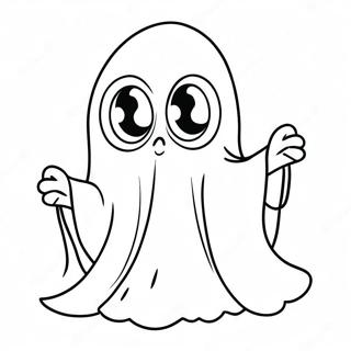 Rajzfilm Szellem Nagy Szemekkel Szinezolap 19543-4278