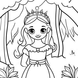 Buvos Hercegno Elvarazsolt Erdoben Szinezolap 2087-2081