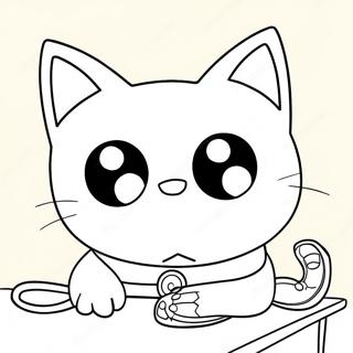 Pete A Macska Szines Cipokkel Szinezolap 23231-5072